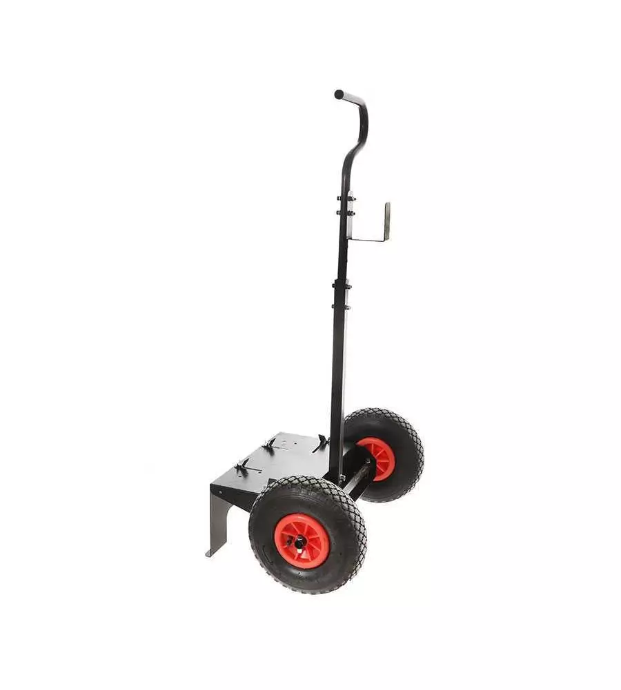 Carrello porta batteria volpi originale "porter 20cba" in acciaio verniciato, 565x395x1000 mm